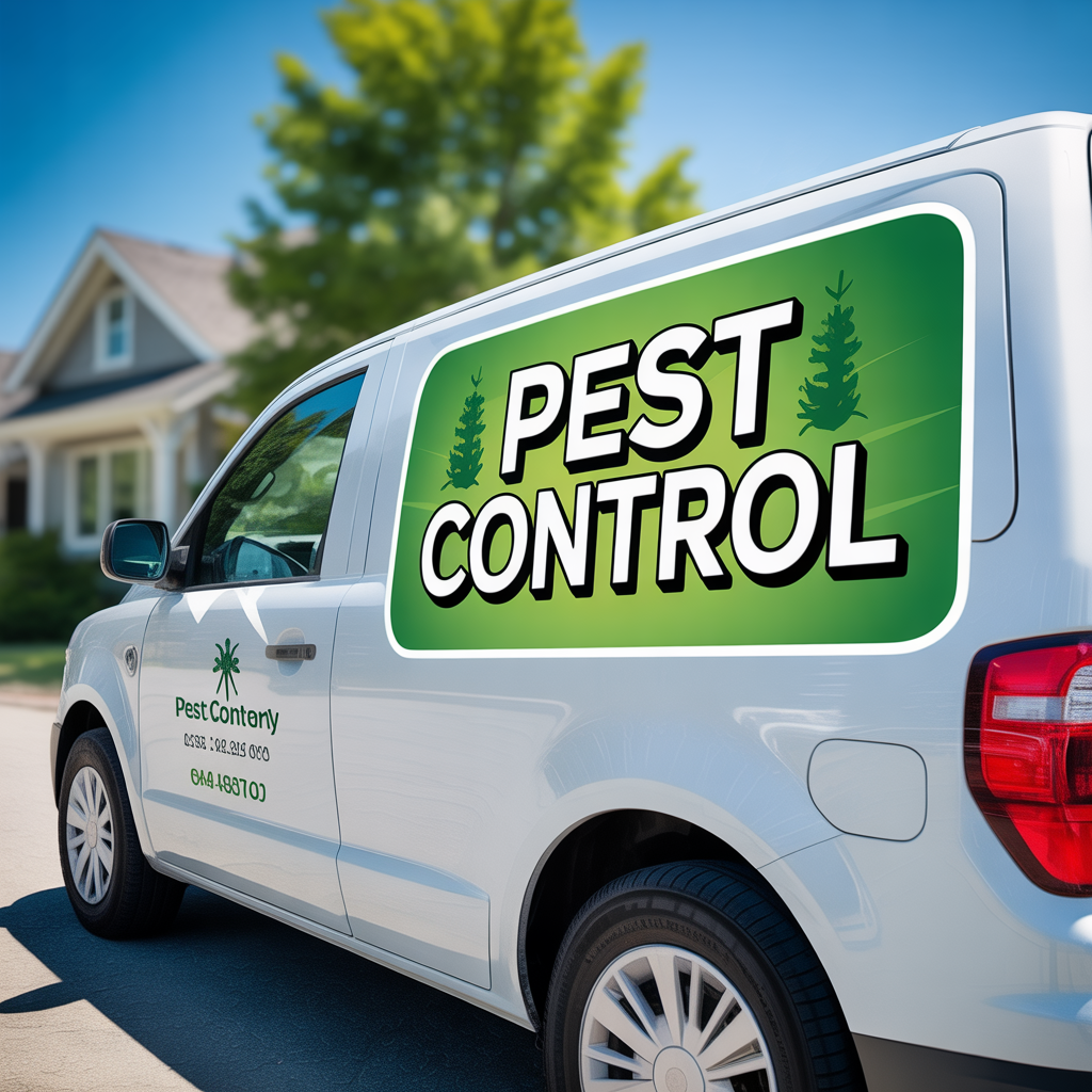 Bushwick sustainable pest control van providing same-day service in Brooklyn NY